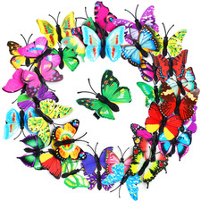 36 Pcs Halloween Butterfly Hair 3D Clips Colorful