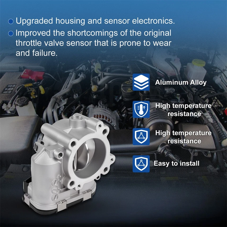 Throttle Body For Mercedes-Benz ML320 3.0L 2007 2008 2009 Dodge Sprinter 3500 - Image 4 of 4
