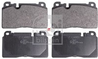 Febi Bilstein 16939 Bremsbelagsatz FüR Scheibenbremse Bremsbelagsatz