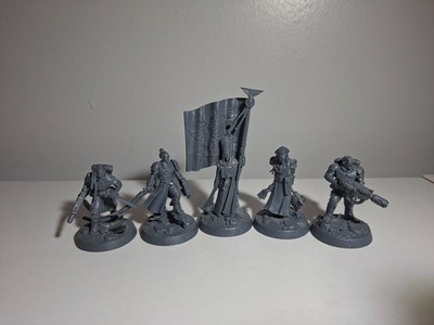 Warhammer 40k Imperial Guard Hell last Command Squad