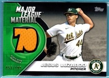2021 Topps Major League Material Relics Black #MLMJL Jesus Luzardo # 053/199