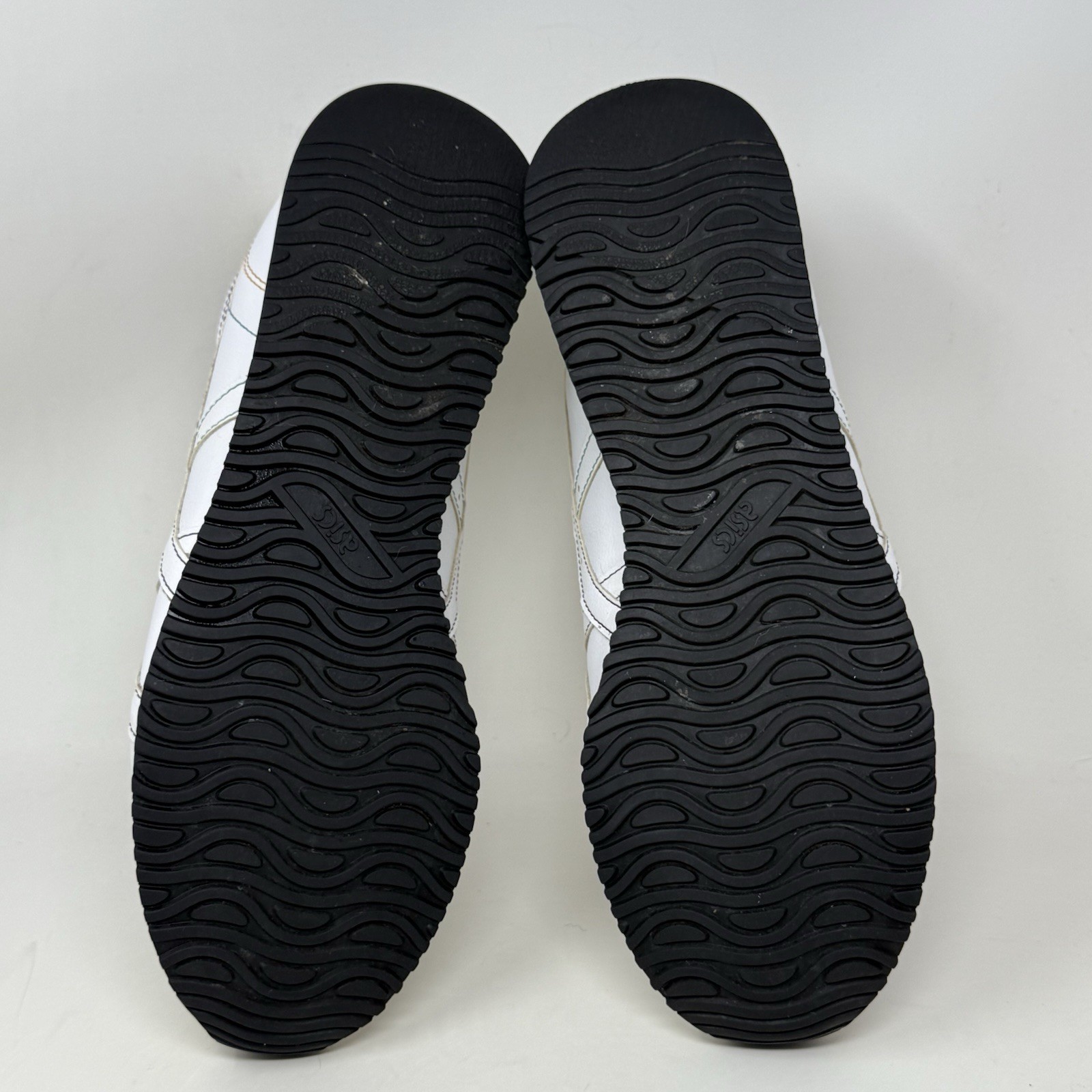 Asics Tiger Runner Shoes Mens 9.5 White Multicolor Leather Running Sneakers thumbnail 13