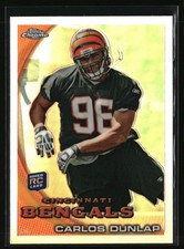 2010 Topps Chrome #C65 Carlos Dunlap Refractors