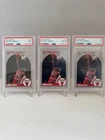 1990-91  NBA HOOPS #65 MICHAEL JORDAN PSA 9 AND PSA 8 AND PSA 7 Cards
