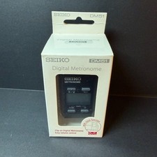 SEIKO DM51 Digital Clip On Metronome Pacer Black
