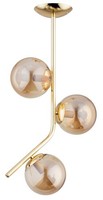 Moderne Glamour Gold Deckenleuchte - 3X40W/E14 - IP20