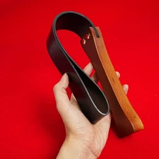 New Flogger Whip Paddle Wooden Handle BDSM Bondage Spanking Adults Slave Games