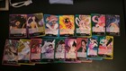 MEGA LOTTO ONE PIECE OP da 01 a OP 12 - C+UC, 93 CARTE RARE + 23 Leaders - 6KG
