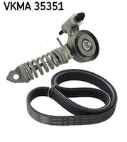 SKF Keilrippenriemensatz Vkma 35351 FüR Opel