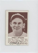 1941 Double Play R330 Separated Pinky Higgins #55 7ut