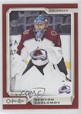 2018-19 O-Pee-Chee Red Semyon Varlamov #46 av1