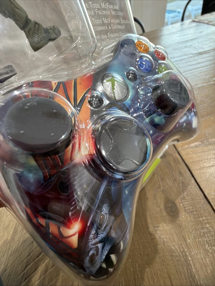 Mando Inalámbrico Edición Limitada Halo 3 Xbox 360 + Figura Todd McFarlane Foto 3 de 4