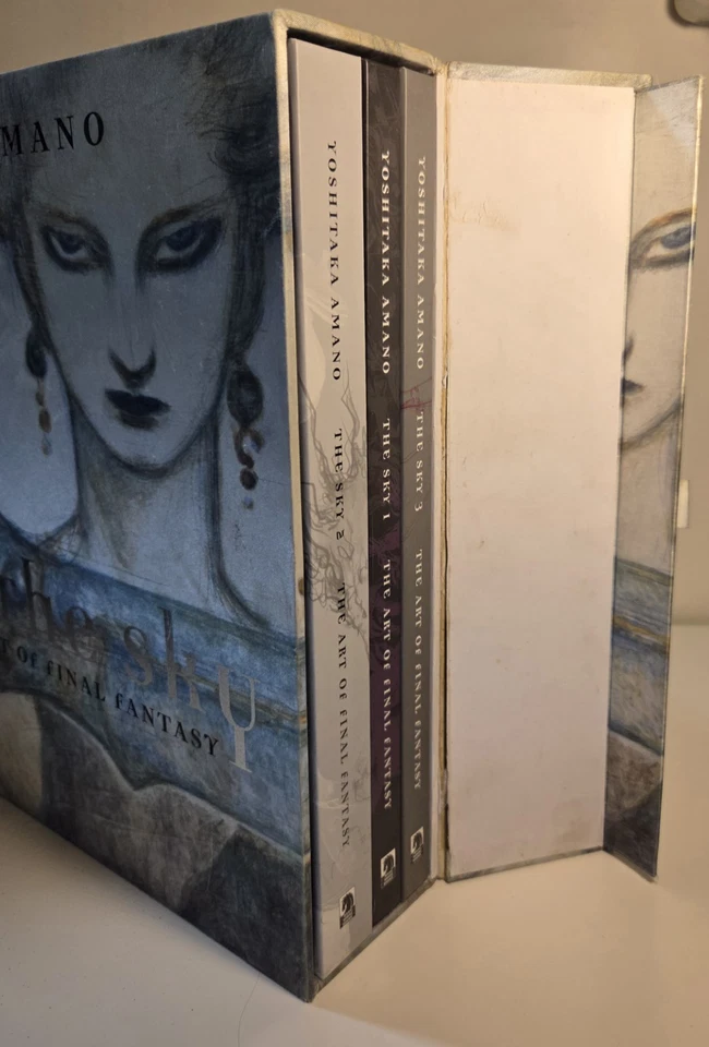 The Sky: The Art of Final Fantasy Amano Estuche Tapa Dura Foto 2 de 4