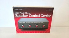 Realistic High-Power Stereo Speaker Control Center No. 40-136 - New Open Box 