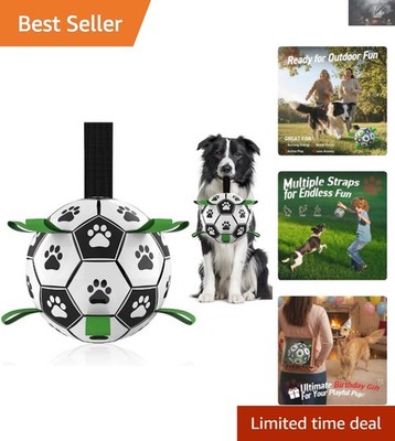 Water-Resistant 6-Inch Dog Herding Ball   Perfect for Small to Medium Dogs