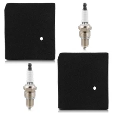 2x Air Filter w/ Spark Plug for Harbor Freight Predator 3500W Inverter Generator
