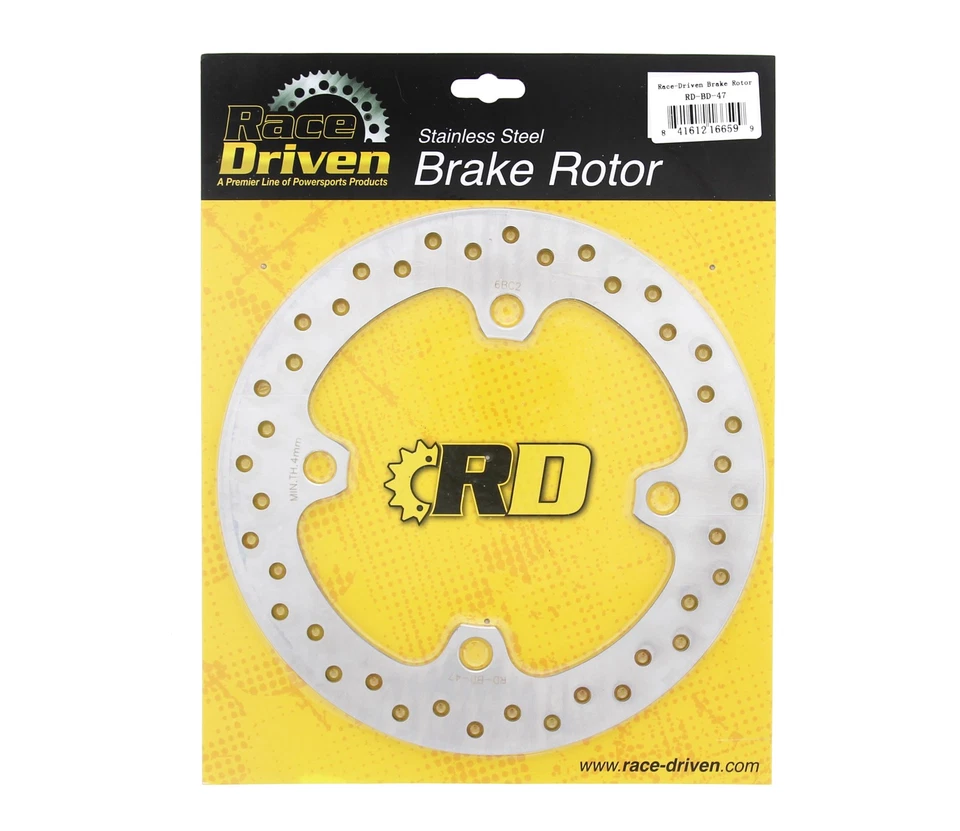 Rotores de freno para discos delanteros y traseros Polaris RZR XP 1000 2014-2025 de Race-Driven Foto 2 de 2