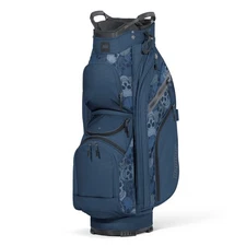 NEW Bag Boy Golf 2026 CB-100 Cart Bag 14-Way Top - Navy/Skulls