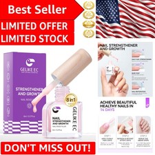 8-in-1 Nail Ridge Filler Strengthener: Protein Gel for Beautiful Nails