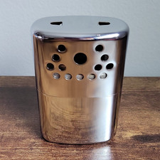 Jon-e GI Catalytic Hand Warmer Silver Metal Lightweight Reusable Camping