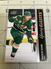 2021-22 Upper Deck Young Guns Mason Shaw # 730