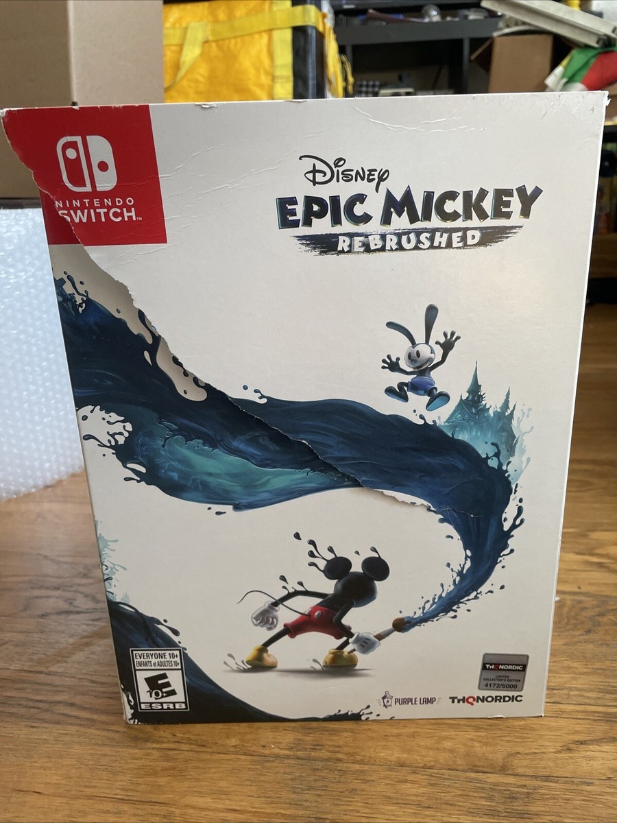 Disney Epic Mickey: Rebrushed Collector's Edition (Nintendo Disney Epic Mickey: Rebrushed Collector's Edition (Nintendo