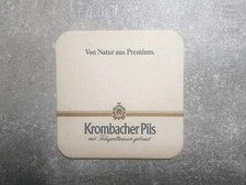 Bierdeckel der Brauerei Krombacher Pils Rarität!