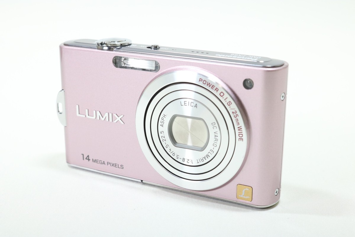 Panasonic LUMIX DMC-FX66 Pink Compact Digital Camera USED IN