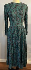 Vintage David Benjamin  Dress Paisley