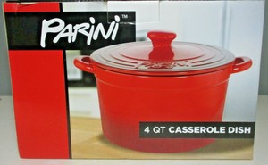 4 qt casserole dish with lid