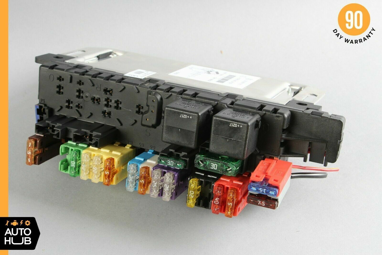 03-12 Mercedes R230 SL500 SL550 SL55 AMG Rear SAM Fuse Box Relay Module OEM