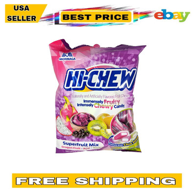 Hi-Chew Chewy Candy 3.17 Oz - Delicious Fruit Flavors in Soft, Chewy Bites
