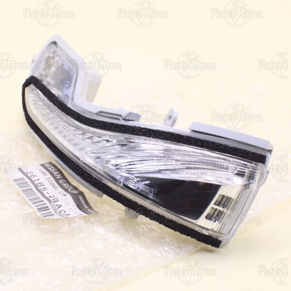 Espejo retrovisor izquierdo del conductor OEM NISSAN INFINITI Q50 Q70 26165-4GA0A Foto 4 de 4