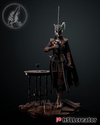 Lady Maria - Bloodborne - Fan Art Figur - 3D Resin Print 170mm / 125mm Bust