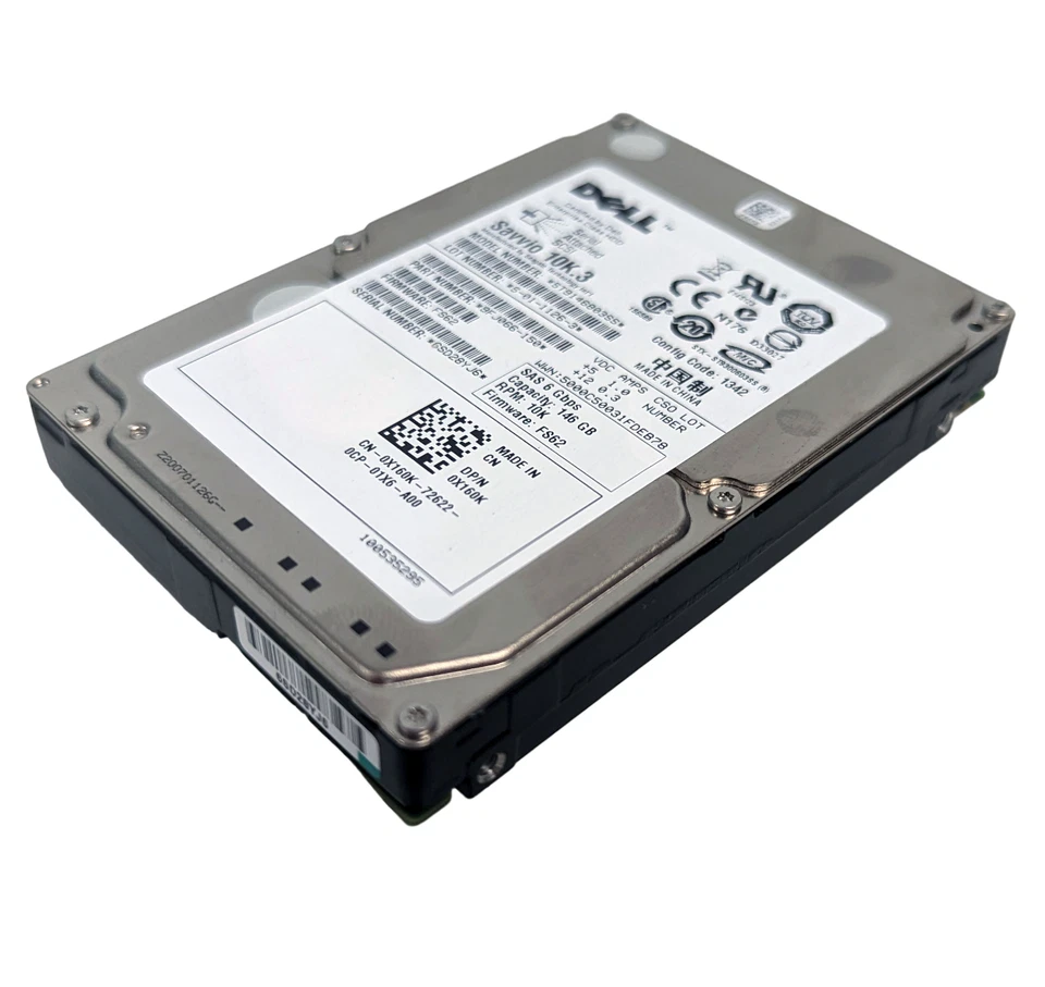 HDD 146GB 300GB 500GB 600GB HDD SAS Seagate Dell Server 2.5" SAS Hard Drive - Image 2 of 3