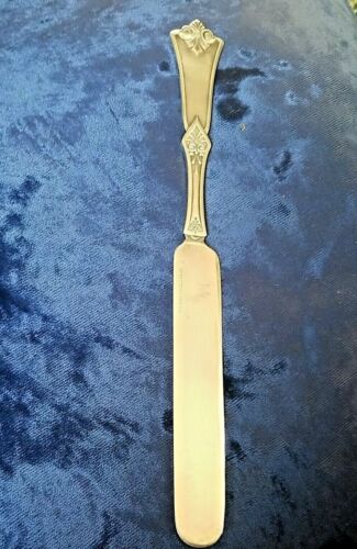 AM’N Sterling (in name only) plate Co. MASTER BUTTER KNIFE FLAT Silverplate