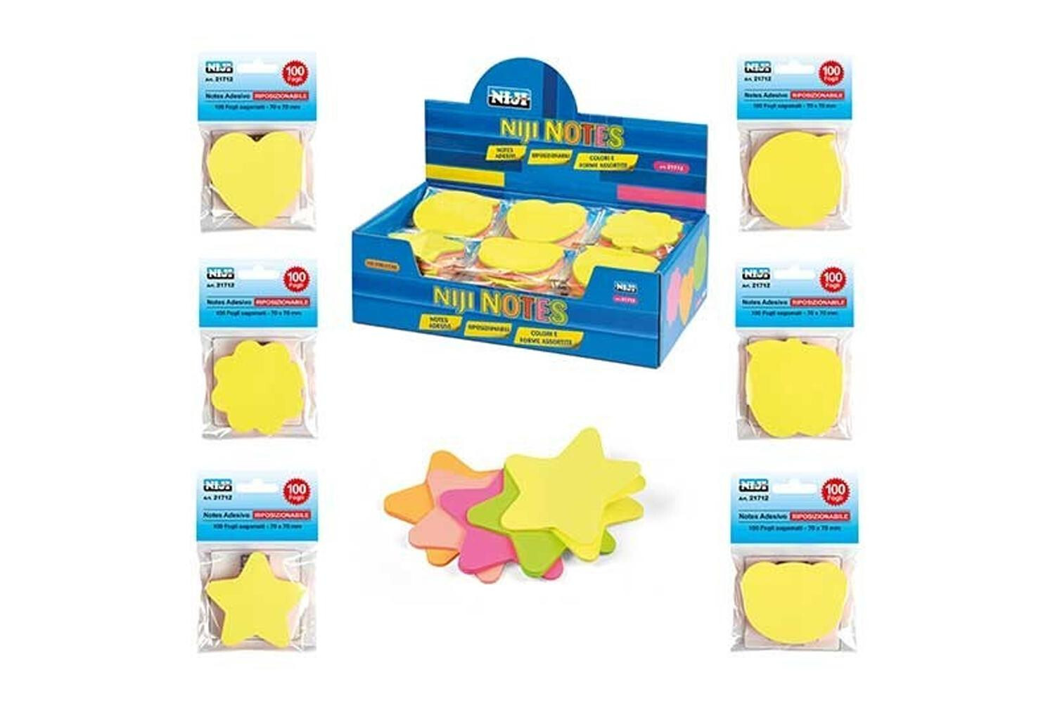 Memostick post it assortiti