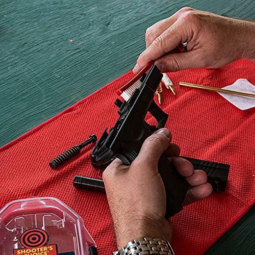 Shooter's Choice 20 Pack All Purpose Brushes, Red