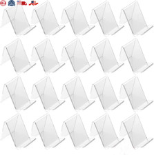 20-Pack Acrylic Mobile Phone Display Holders - Clear Retail Show Stands