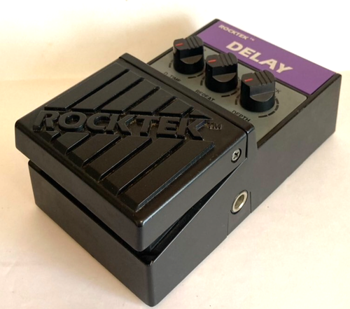 Rocktek ADR-02 Delay Guitar Effects Pedal Vintage 90s From Japan Free Shipping - Afbeelding 10 van 14