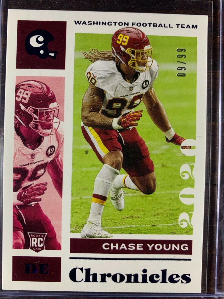 NFL リミテッド ワシントン コマンダース #99 チェイス・ヤング L Chase Young Rookie Card #99 Panini Chronicles Washington Football
