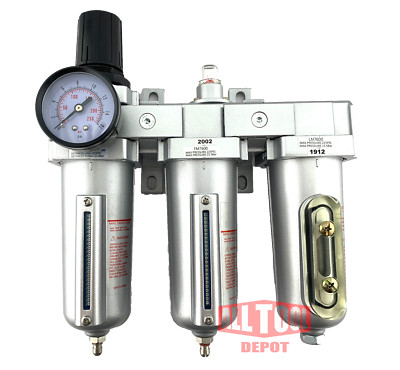 1/2'' HEAVY DUTY INDUSTRIAL GRADE FILTER REGULATOR COALESCING DESICCANT DRYER SYS