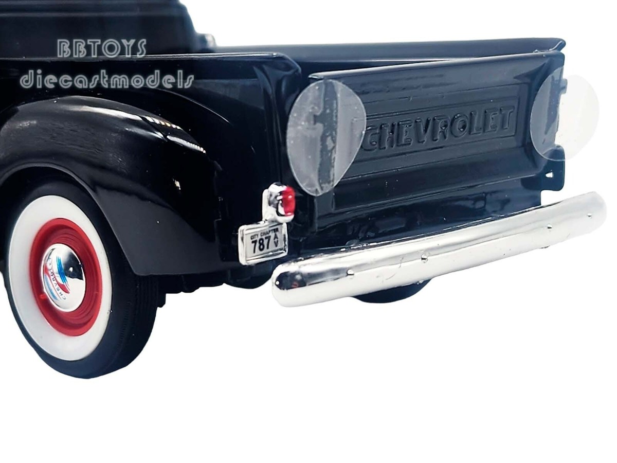 1953 CHEVROLET 3100 PICK UP BLACK 1/24 DIECAST MODEL WELLY