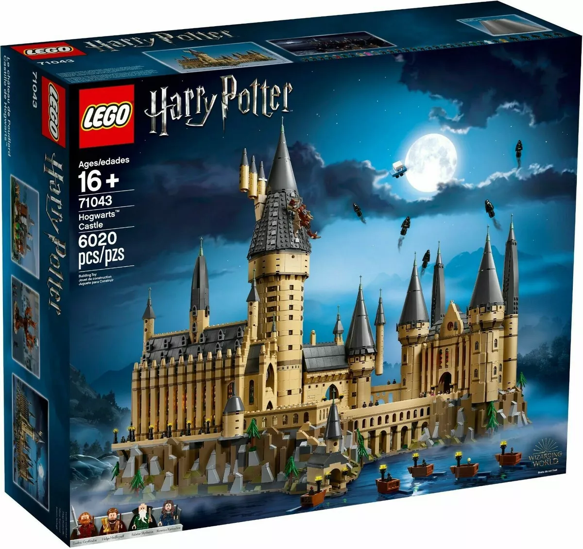 New Sealed LEGO Harry Potter Hogwarts Castle 71043 Building Kit Set 6,020  Pieces