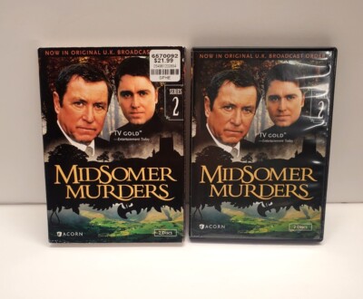 MIDSOMER MURDERS Series DVD 2-Disc Set BRITISH MYSTERY TV