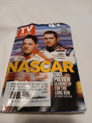 Nascar Edition TVGuide South Florida February 2001