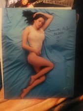 Large Signed SAM SAMANTHA PAIGE Model Photograph Large 14x11" AUTOGRAPH