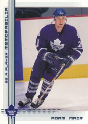 2000-01 BAP Memorabilia #247 ADAM MAIR - Toronto Maple Leafs