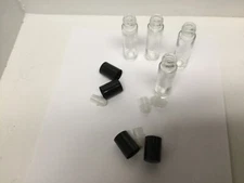 4 Pack Of Roll On Empty Glass Bottles For Essential Oils Refillable Roller F46