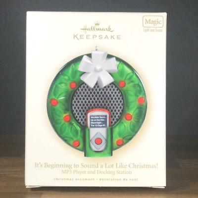 Hallmark Keepsake Ornament 2007 It's Beginning to Sound a lot Like Christmas MP3